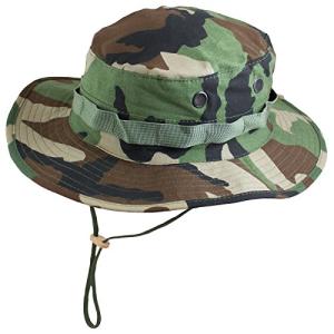 TRU-SPEC Boonie, Tru W/P 100% CTTN R/S with Loops, Woodland, 7