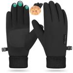 ihuan Winter Gloves for Men Women - Cold Weather Gloves for Running Cycling, Snow Warm Gloves Touchscreen Finger