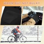 ihuan Winter Gloves for Men Women - Cold Weather Gloves for Running Cycling, Snow Warm Gloves Touchscreen Finger