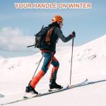 ihuan Winter Gloves for Men Women - Cold Weather Gloves for Running Cycling, Snow Warm Gloves Touchscreen Finger