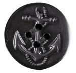 Mil-Tec Men's US Navy Pea Coat Black size L