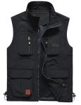 Flygo Men's Lightweight Multi-Pocket Fishing Vest