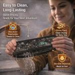 DOING SOMETHING GREAT (DSG Outerwear) Women's Reversible Hunting Headbands (Black/Excape)