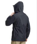 SWISSWELL Rain Jacket Men Waterproof Windbreaker, Lightweight Hooded Raincoat for Daily Casual