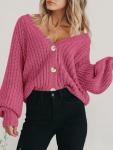 PRETTYGARDEN Women's Chunky Knit Cardigan Sweater