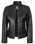 Blingsoul Womens Leather Jacket| [1309742] Carrie Black, S