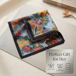 VelureLWJ Like Silk Head Scarf for Women, 35 inch Large Square Satin Scarf, Silk Scarf for Women Neck, Women Scarf, Blue Scarf,Luxuriously Soft and Silky Smooth Fashion Accessory- Packaged