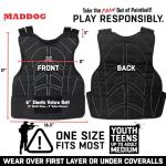 Maddog® Padded Chest Protector - Black