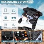 Men's Lightweight Water-Resistant Running Chest Bag