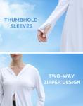 Women's Lightweight Long Sleeve Sun Protection Cover-Up