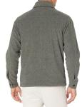 Men's Charcoal Fleece Shirt Jacket by Amazon Essentials