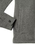 Men's Charcoal Fleece Shirt Jacket by Amazon Essentials