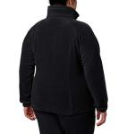 Columbia Womens Benton Springs Full Zip Fleece, Black, X-Large