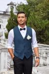 COOFANDY Men's Suit Vest Slim Fit Dress Vests Business Wedding Waistcoat