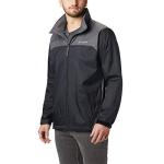 Columbia Men's Glennaker Lake Rain Jacket, Black/Grill, Medium