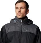 Columbia Men's Glennaker Lake Rain Jacket, Black/Grill, Medium