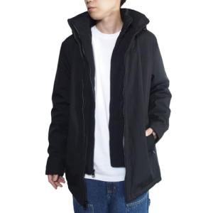 Calvin Klein Men's Windproof Hooded Coat - Black, Large