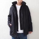 Calvin Klein Men's Windproof Hooded Coat - Black, Large