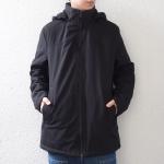 Calvin Klein Men's Windproof Hooded Coat - Black, Large