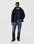 Calvin Klein Men's Puffer Jacket with Sherpa Hood