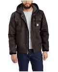 Carhartt Men's Dark Brown Utility Jacket - Big & Tall
