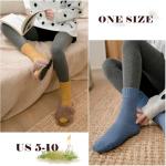 MOSOTECH 5 Pairs Womens Wool Socks, Thick Warm Cozy Crew Winter Socks Boot Socks Thermal Gifts Socks, Size 5-10