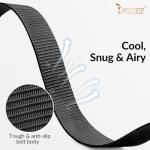 JASGOOD Nylon Canvas Breathable Military Tactical Men Waist Belt With Plastic Buckle