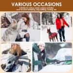 Dsane Womens Gloves Winter Touch Screen Texting Phone Windproof Gloves for Women Fleece Lined Thick Warm Gloves X-Large