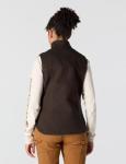 Carhartt Sherpa Lined Mock Neck Vest - Dark Brown