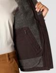 Carhartt Sherpa Lined Mock Neck Vest - Dark Brown