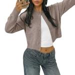 LaGracia Lightweight Cropped Cardigan Sweater for Women