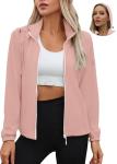 Women's Lightweight Sun Protection Athletic Jacket - Pink