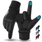 rivmount Winter Gloves Women Men - Warm Gloves Cold Weather, Windproof, Touchscreen, Snow Skiing Thermal Liners - Cycling Running Gear, Driving, Walking, Hiking, Commuting, Texting