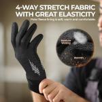 rivmount Winter Gloves Women Men - Warm Gloves Cold Weather, Windproof, Touchscreen, Snow Skiing Thermal Liners - Cycling Running Gear, Driving, Walking, Hiking, Commuting, Texting