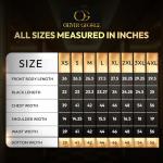 Oliver George 3pc Men's Vest | Vest and Tie Set For Men + Handkerchief | Men's Tuxedo and Suit Vest | Solid Formal Waistcoat | White Large