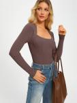 LILLUSORY Women's Fall Knit Pullover Sweater