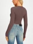 LILLUSORY Women's Fall Knit Pullover Sweater