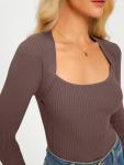 LILLUSORY Women's Fall Knit Pullover Sweater