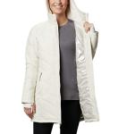 Columbia Women's Heavenly Long Hooded Jacket, Chalk, Medium