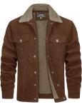 Men's Corduroy Sherpa Winter Jacket