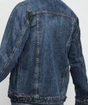 Men's Lightweight Vintage Distressed Denim Jacket