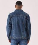 Men's Lightweight Vintage Distressed Denim Jacket
