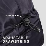 CHOK.LIDS Waterproof Winter Trappers Unisex Premium Strength Ushanka Ear Flap Chin Strap Cold Weather Outdoor (Black)