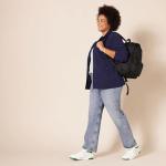 Women's Polar Fleece Full-Zip Jacket, Navy 3X