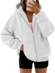 Trendy Oversized Y2K Women's Hoodie Jacket