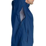 Eddie Bauer Men's Cloud Cap Rain Jacket, Waterproof, Black, X-Large