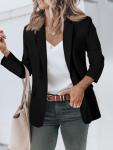 Cicy Bell Women's Open Front Casual Blazer