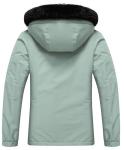 Moerdeng Women's Waterproof Ski Jacket with Hood