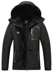 Moerdeng Women's Insulated Waterproof Ski Jacket