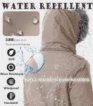 GGleaf Women's Plus Size Warm Quilted Winter Coat